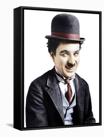 A NIGHT OUT, Charlie Chaplin, (aka Charles Chaplin), 1915-null-Framed Stretched Canvas