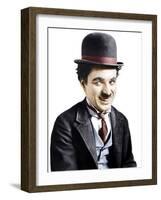 A NIGHT OUT, Charlie Chaplin, (aka Charles Chaplin), 1915-null-Framed Photo