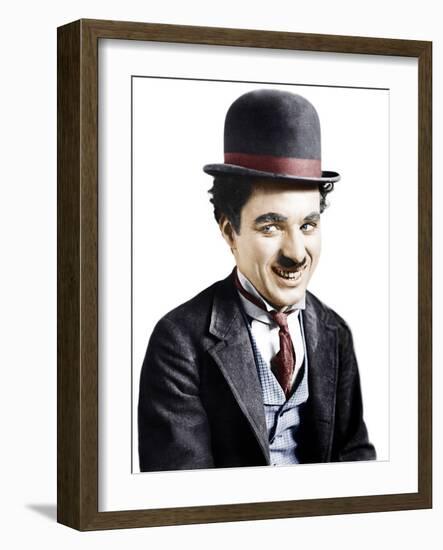 A NIGHT OUT, Charlie Chaplin, (aka Charles Chaplin), 1915-null-Framed Photo