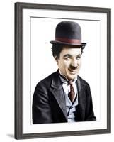 A NIGHT OUT, Charlie Chaplin, (aka Charles Chaplin), 1915-null-Framed Photo