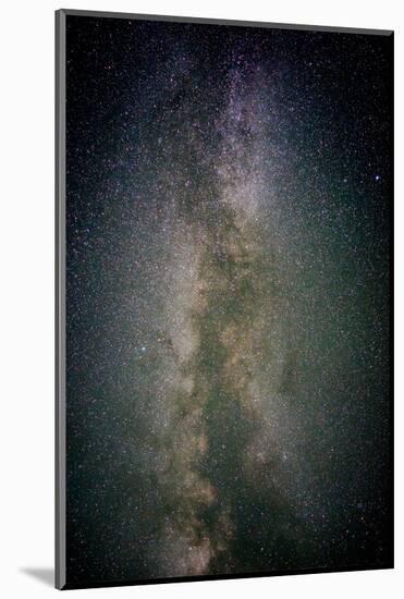 A Night Sky Full of Star and Visible Milky Way-zurijeta-Mounted Photographic Print