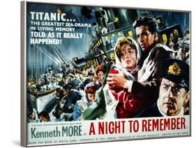 A Night To Remember, 1958-null-Framed Poster