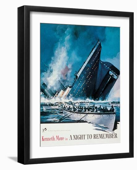 A Night to Remember, 1958-null-Framed Art Print