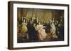 A Night with Johann Strauss, 1894-Franz Von Bayros-Framed Giclee Print