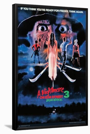 A Nightmare on Elm Street 3: Dream Warriors - One Sheet-Trends International-Framed Poster