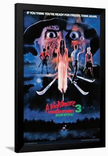 A Nightmare on Elm Street 3: Dream Warriors - One Sheet-Trends International-Framed Poster