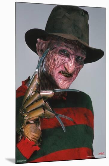 A Nightmare on Elm Street - Freddy Glove-Trends International-Mounted Poster