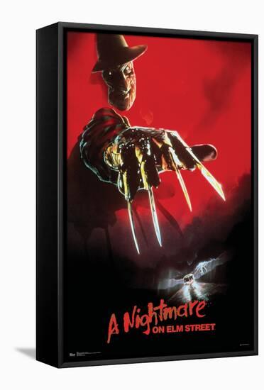 A Nightmare On Elm Street - One Sheet-Trends International-Framed Stretched Canvas