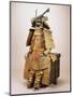 A Nimai Omodaka Odoshi Do Tosei-Gusoku Suit of Armour-null-Mounted Giclee Print