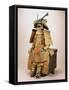 A Nimai Omodaka Odoshi Do Tosei-Gusoku Suit of Armour-null-Framed Stretched Canvas