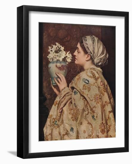 'A Noble Lady of Venice', 1866, (c1915)-Frederic Leighton-Framed Giclee Print