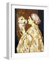 A Noble Lady of Venice, C.1865-Frederic Leighton-Framed Giclee Print