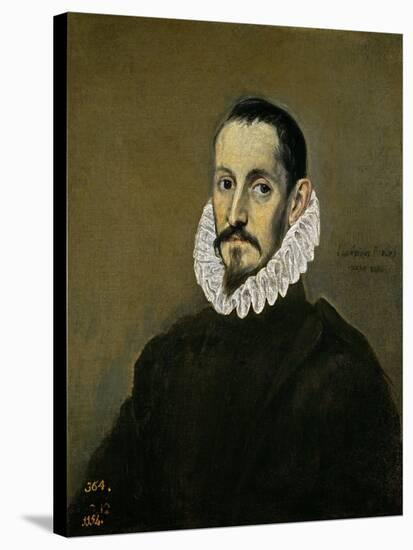 A Nobleman, Ca. 1586-El Greco-Stretched Canvas