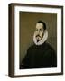 A Nobleman, Ca. 1586-El Greco-Framed Giclee Print