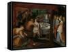 A Nocturnal Banquet, Otto Van Veen-Otto van Veen-Framed Stretched Canvas