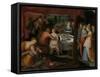 A Nocturnal Banquet, Otto Van Veen-Otto van Veen-Framed Stretched Canvas