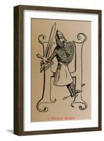 'A Norman Knight', c1860, (c1860)-John Leech-Framed Giclee Print