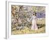 A Normandy Garden, October-Theodore Robinson-Framed Giclee Print