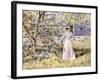 A Normandy Garden, October-Theodore Robinson-Framed Giclee Print