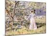 A Normandy Garden, October-Theodore Robinson-Mounted Giclee Print