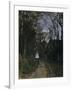 A Normandy Path-Claude Monet-Framed Giclee Print