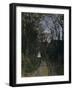 A Normandy Path-Claude Monet-Framed Giclee Print