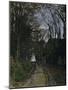 A Normandy Path-Claude Monet-Mounted Giclee Print