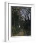 A Normandy Path-Claude Monet-Framed Giclee Print