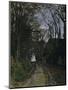 A Normandy Path-Claude Monet-Mounted Giclee Print