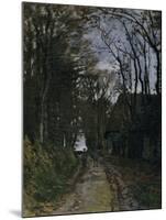 A Normandy Path-Claude Monet-Mounted Giclee Print