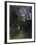 A Normandy Path-Claude Monet-Framed Giclee Print