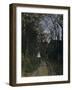 A Normandy Path-Claude Monet-Framed Giclee Print