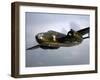 A North American B-25 Mitchell in Flight-Stocktrek Images-Framed Photographic Print