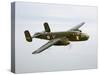 A North American B-25 Mitchell in Flight-Stocktrek Images-Stretched Canvas