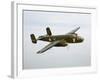 A North American B-25 Mitchell in Flight-Stocktrek Images-Framed Photographic Print