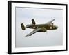 A North American B-25 Mitchell in Flight-Stocktrek Images-Framed Photographic Print