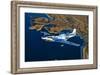 A North American P-51D Mustang Flying Near Chino, California-null-Framed Photographic Print