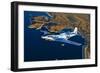 A North American P-51D Mustang Flying Near Chino, California-null-Framed Photographic Print