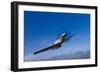 A North American P-51D Mustang in Flight Near Chino, California-null-Framed Photographic Print