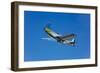 A North American P-51D Mustang in Flight Near Chino, California-null-Framed Photographic Print