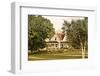 A North American Style Old Farm House in the Country. Victorian Architecture.-onepony-Framed Photographic Print