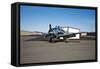 A North American T-28 Trojan Military Trainer Aircraft-null-Framed Stretched Canvas