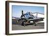 A North American T-28 Trojan Military Trainer Aircraft-null-Framed Photographic Print