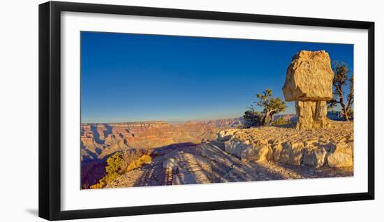 A northeast panorama of the Grand Canyon from Shoshone Point, USA-Steven Love-Framed Photographic Print