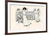 A Northeaster-Charles Dana Gibson-Framed Premium Giclee Print