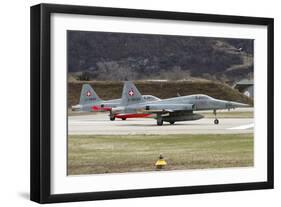 A Northrop F-5E Tiger of the Swiss Air Force-null-Framed Photographic Print