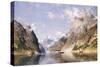 A Norwegian Fjord-Adelsteen Normann-Stretched Canvas