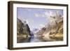 A Norwegian Fjord-Adelsteen Normann-Framed Giclee Print