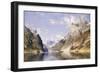 A Norwegian Fjord-Adelsteen Normann-Framed Giclee Print