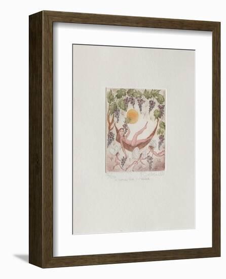 A Nous Les Ivresses-Françoise Deberdt-Framed Limited Edition